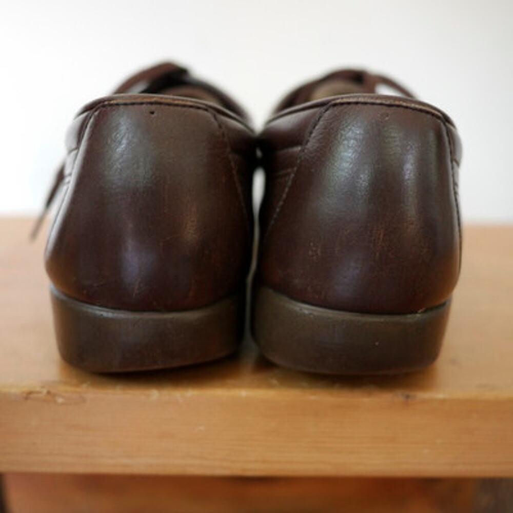 Vintage SAS Shoes Leather Chukka Sneakers Comfort Oxfords Mens USA 12.5M 47 - Picture 5 of 9